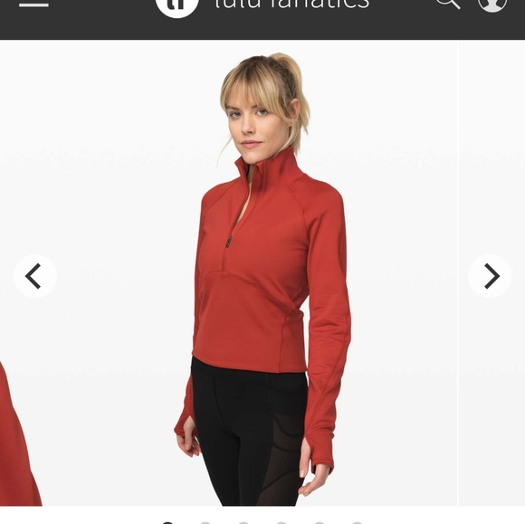 NWT Lululemon always alert 1/2 zip size 6 - Picture 7 of 12